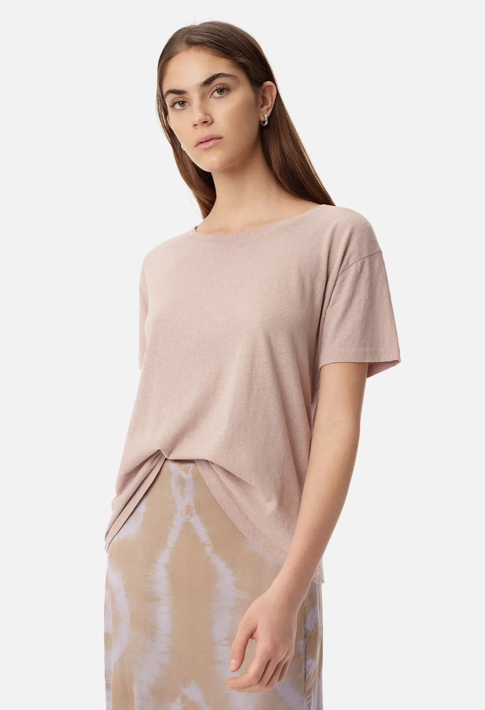 Jersey Relaxed Tee / Soapstone