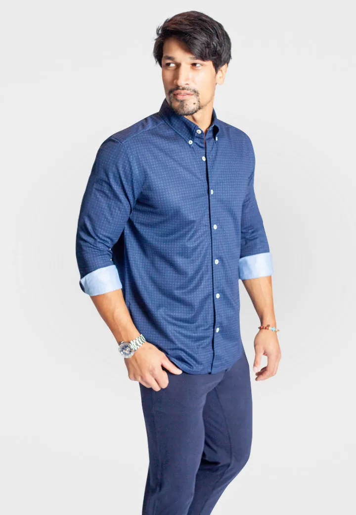 Kensington Long Sleeve Button Down Tech Shirt