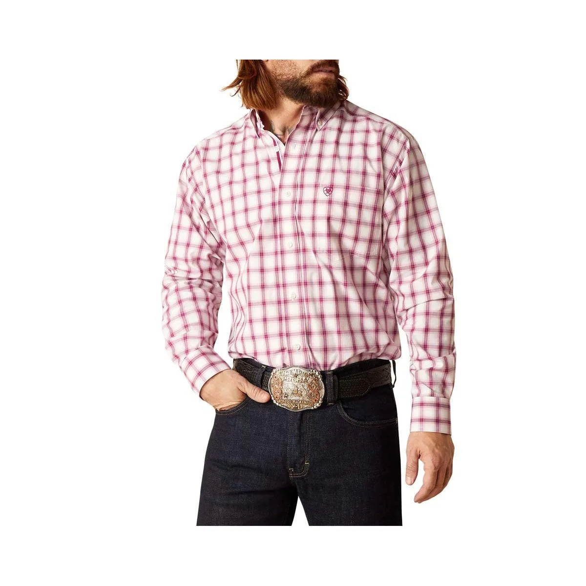 Men's Ariat Pro Erick Long Sleeve Button Up Shirt