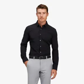 Men's Mizzen   Main | Leeward Trim Long Sleeve | Black Solid