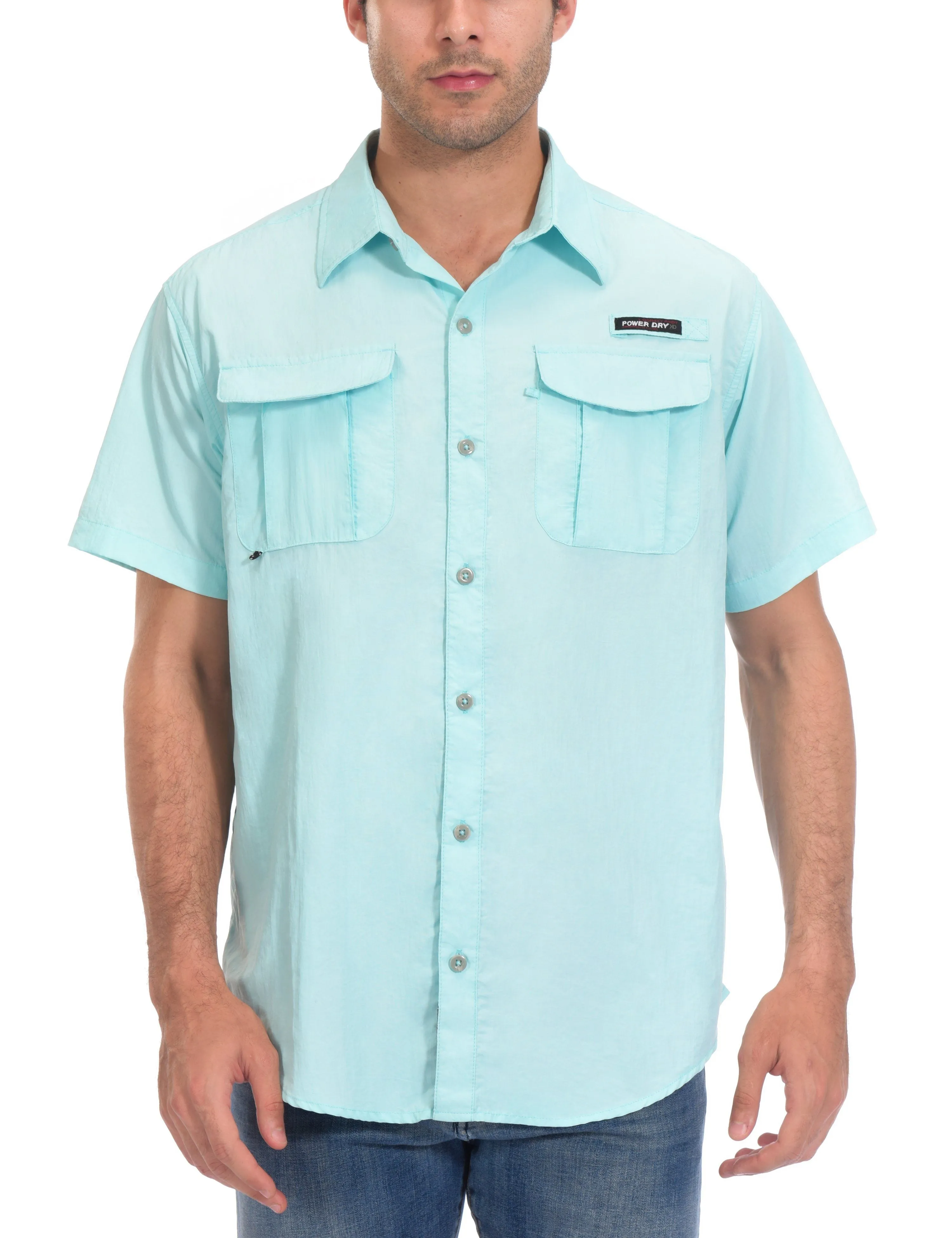 Men's UPF 50  Short Sleeve Fishing Shirt