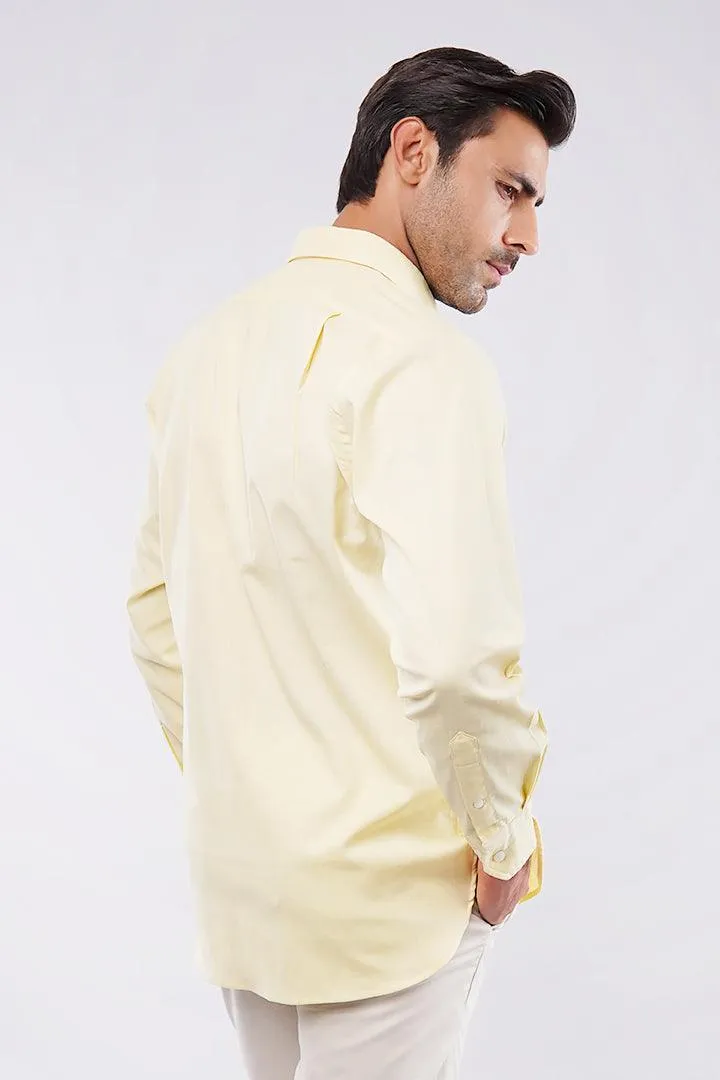 Oxford Shirt - Lemon Yellow