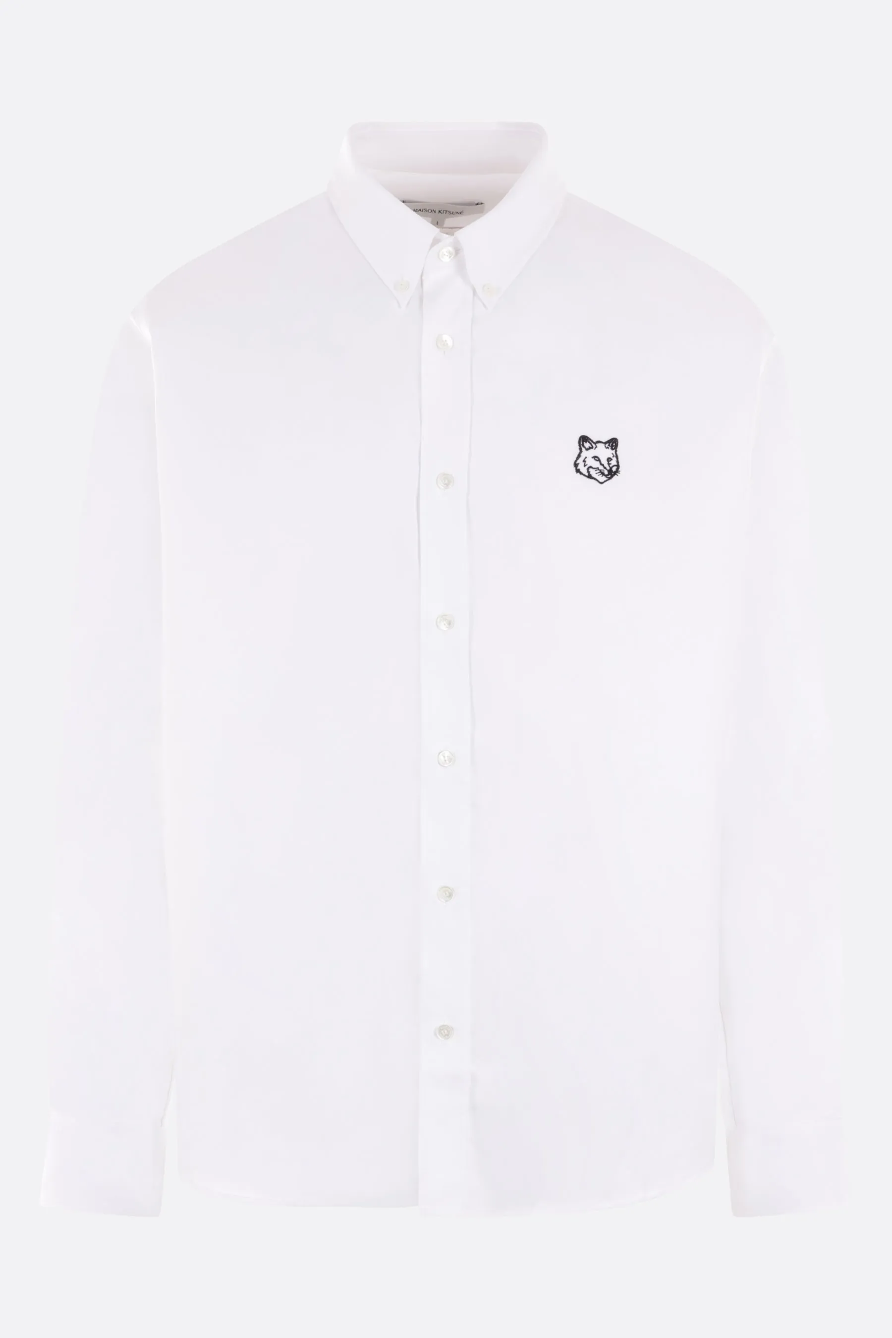 Oxford shirt with Contour Fox Head logo embroidery