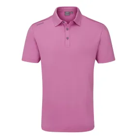 Ping Lindum Golf Polo Shirt - Pink