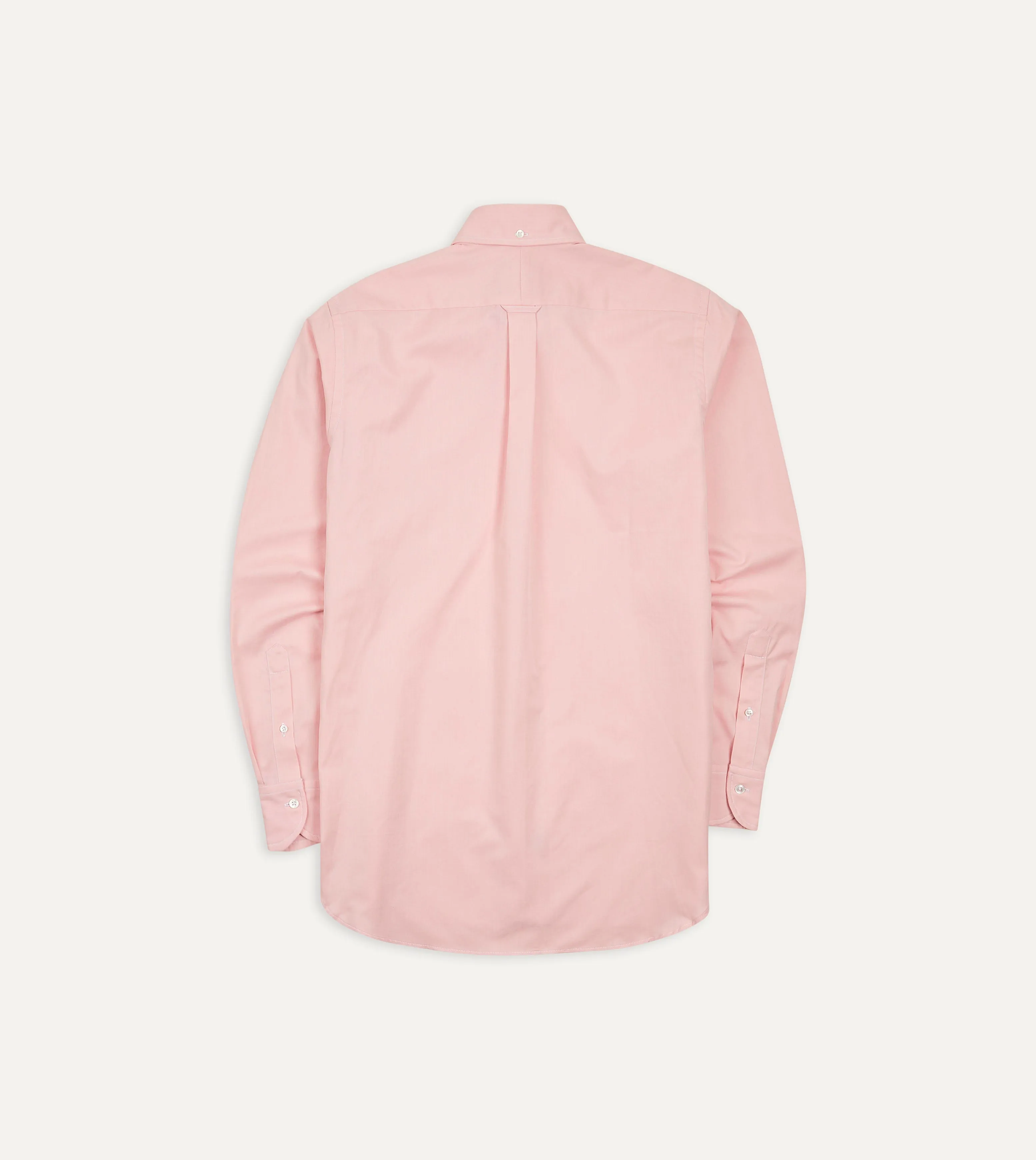 Pink Pinpoint Oxford Cotton Cloth Button-Down Shirt