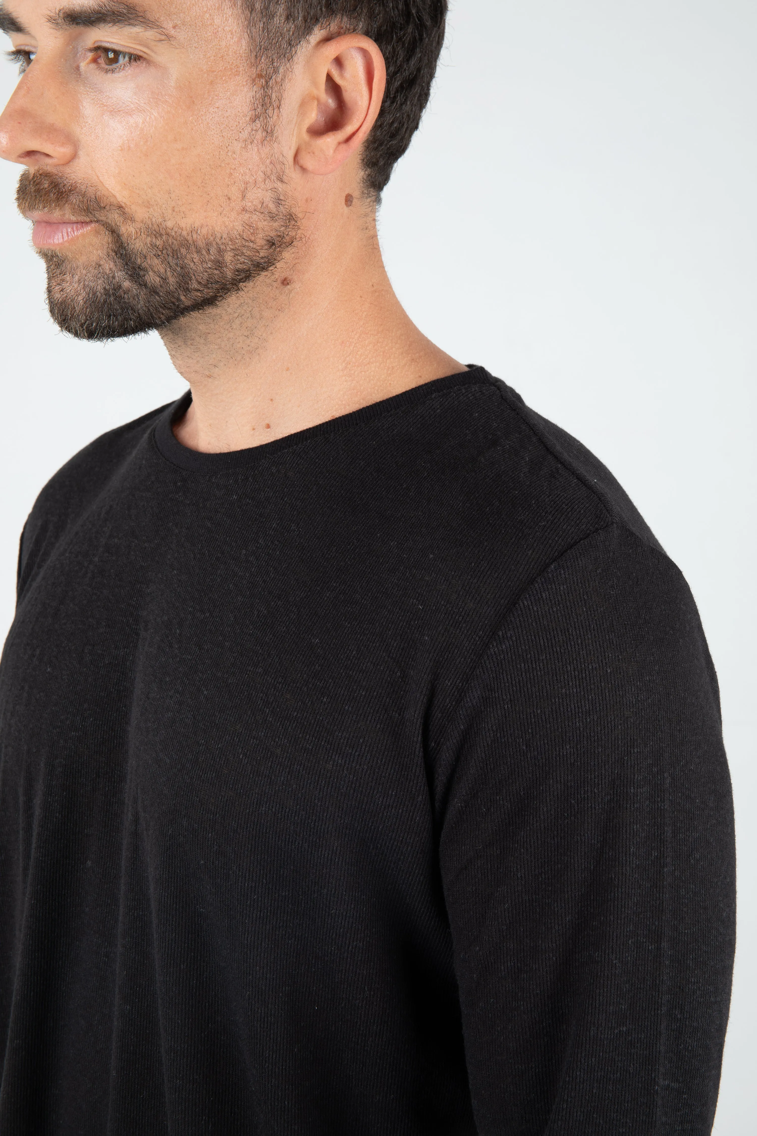 RAES LONG SLEEVE - BLACK