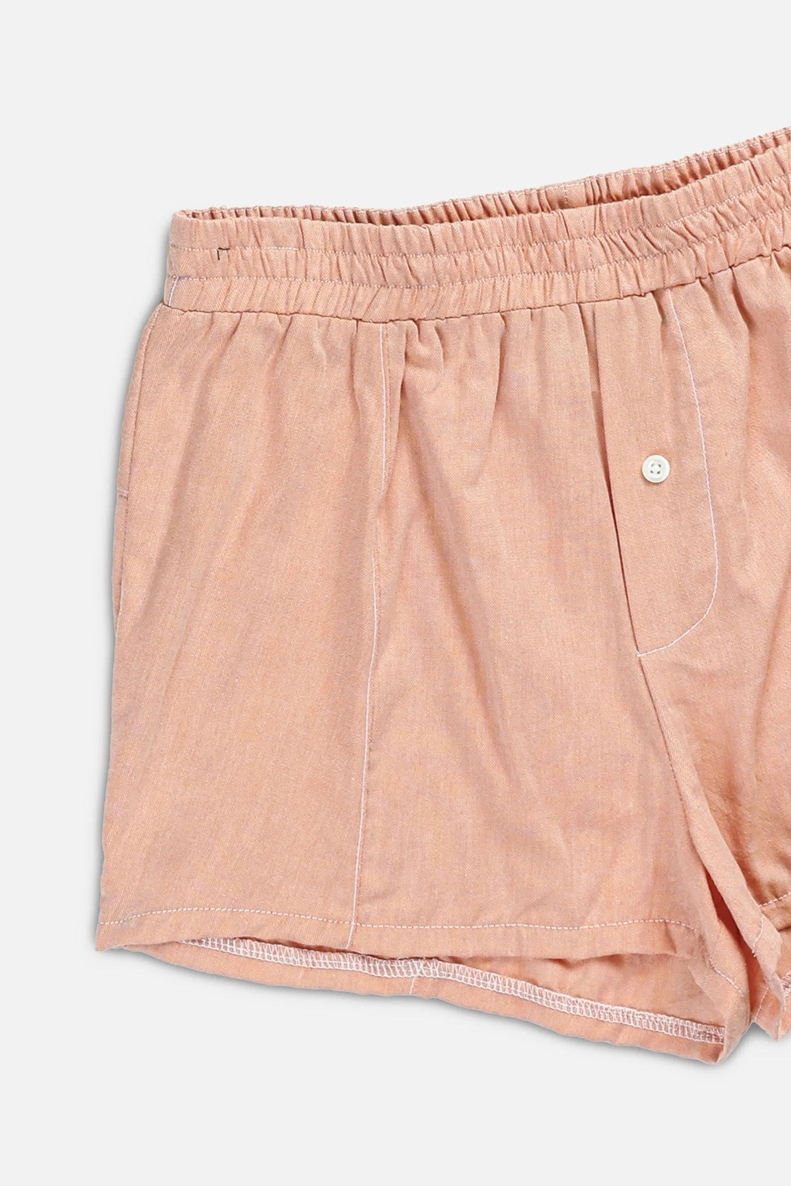 Rework Oxford Mini Boxer Shorts - S