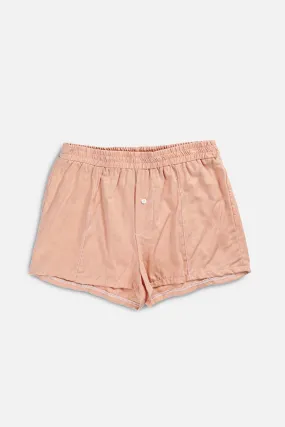 Rework Oxford Mini Boxer Shorts - S