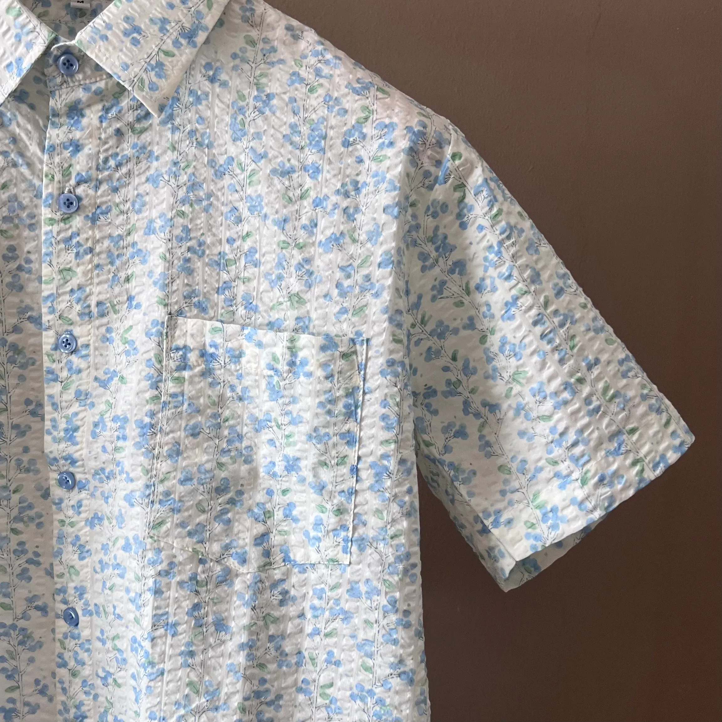 Ripple Cotton Regular Men's Shirt