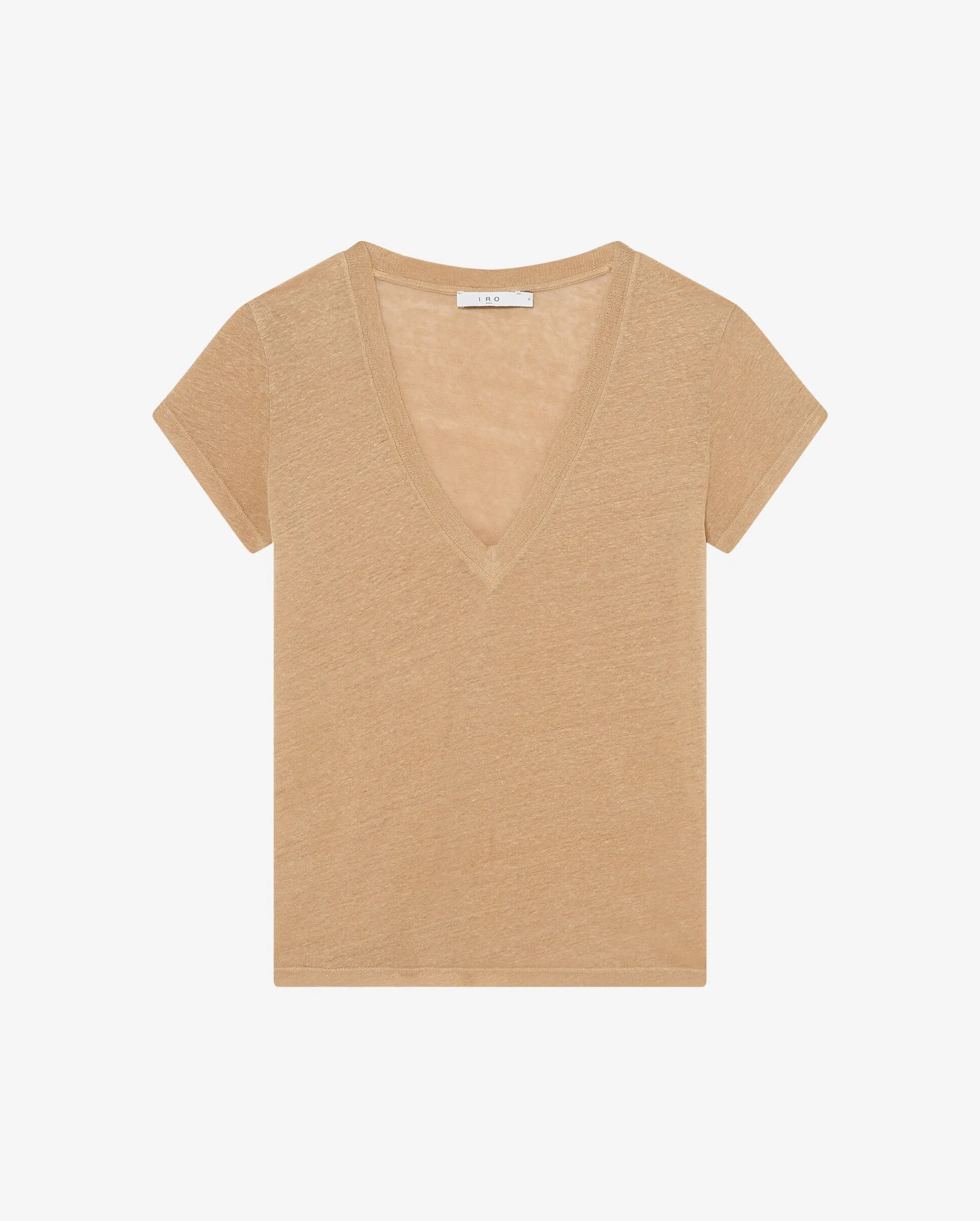 RODEO LOW-CUT T-SHIRT / BEIGE