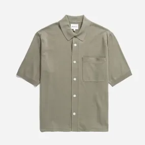 Rollo Cotton Linen SS Shirt - Clay