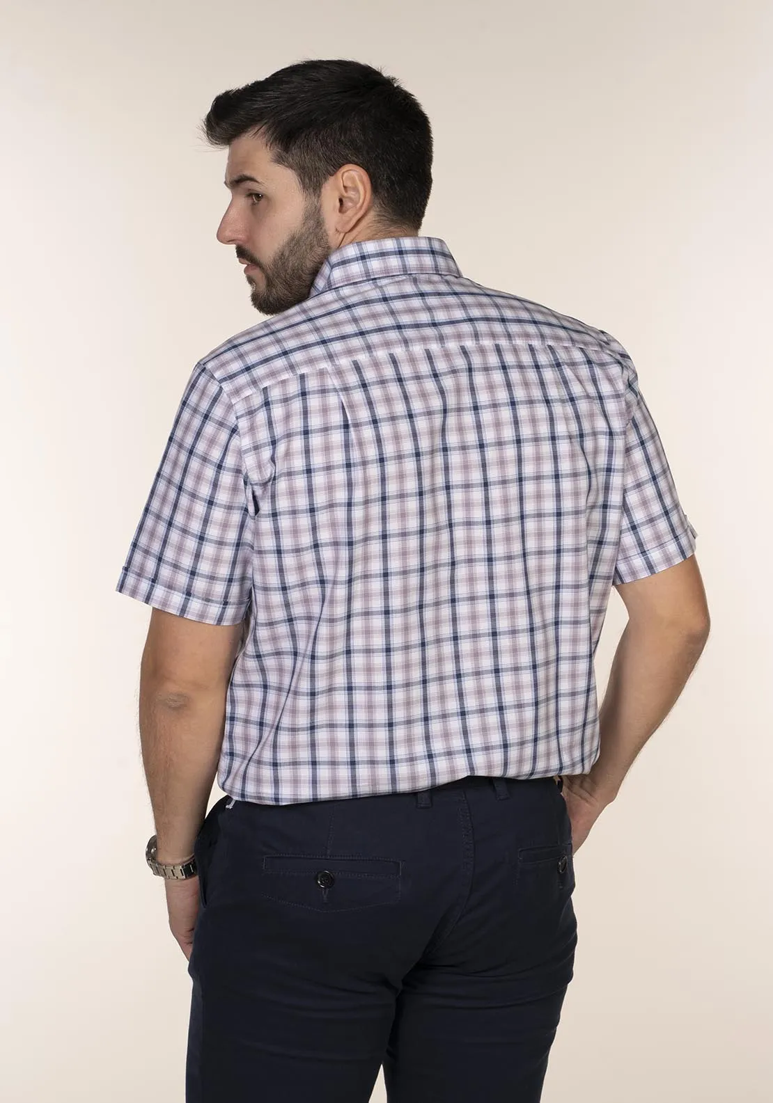 Short Sleeve Check Shirt