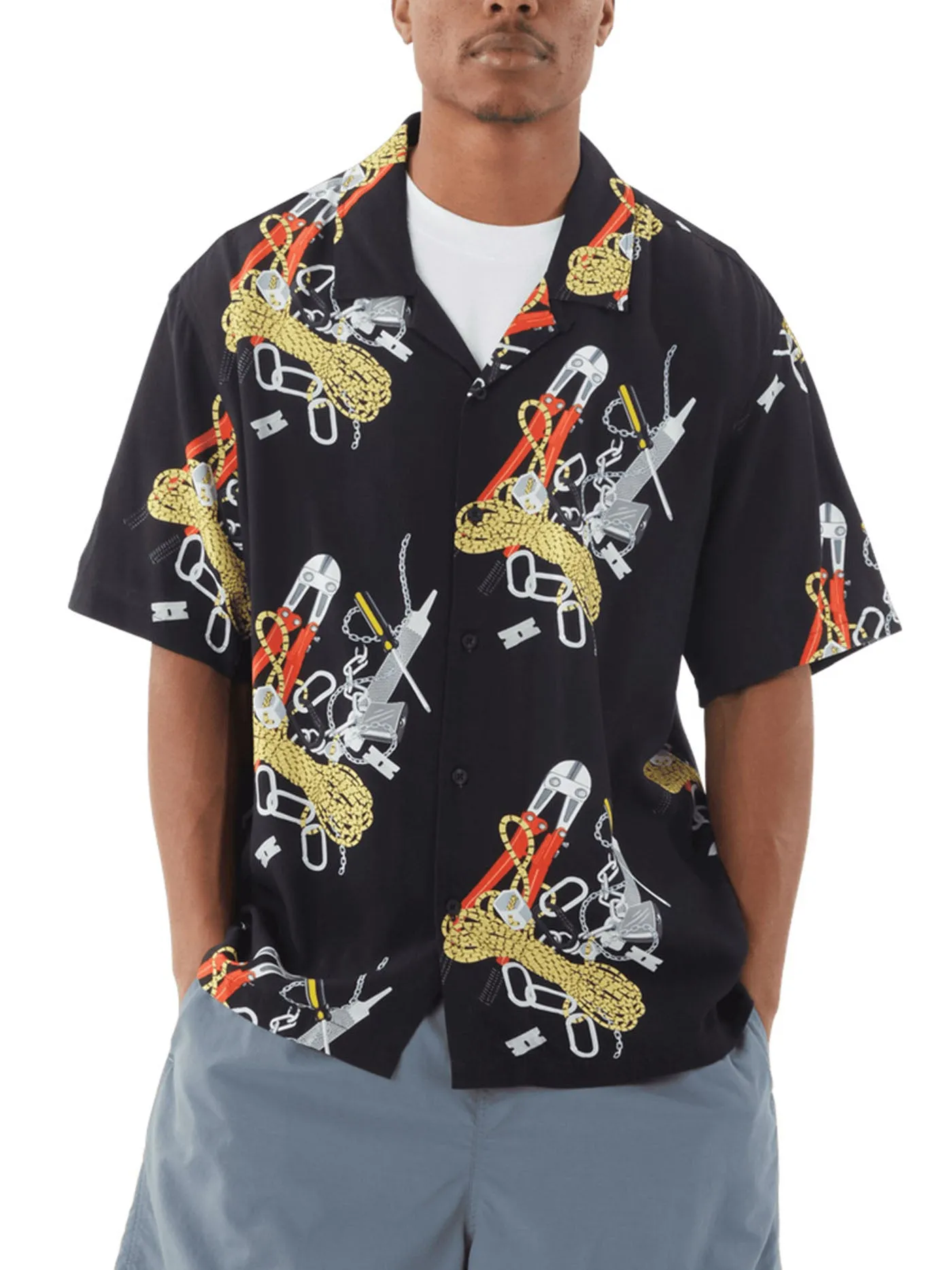 Skidrokyo Short Sleeve Buttondown Shirt