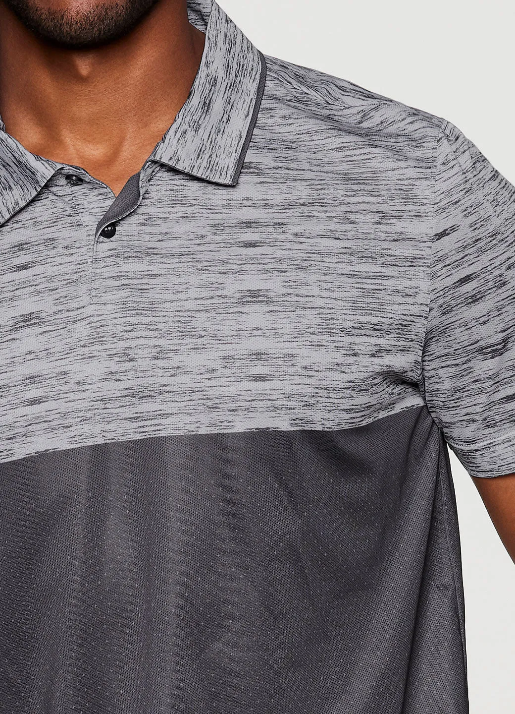 Stay On Course Closed Mesh Polo