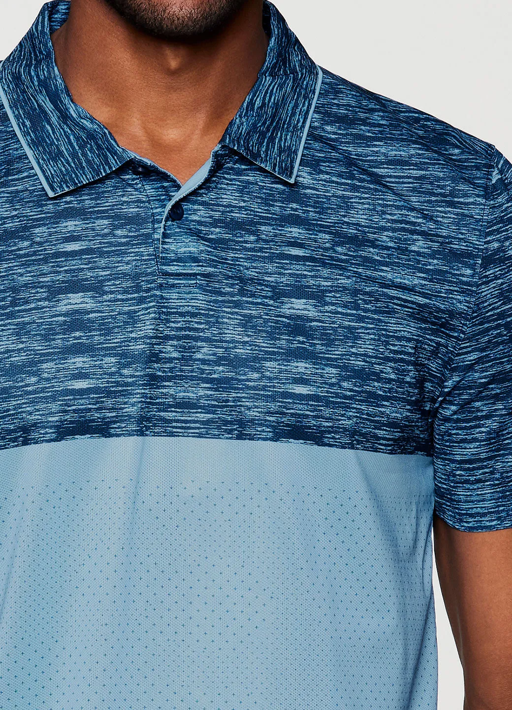 Stay On Course Closed Mesh Polo