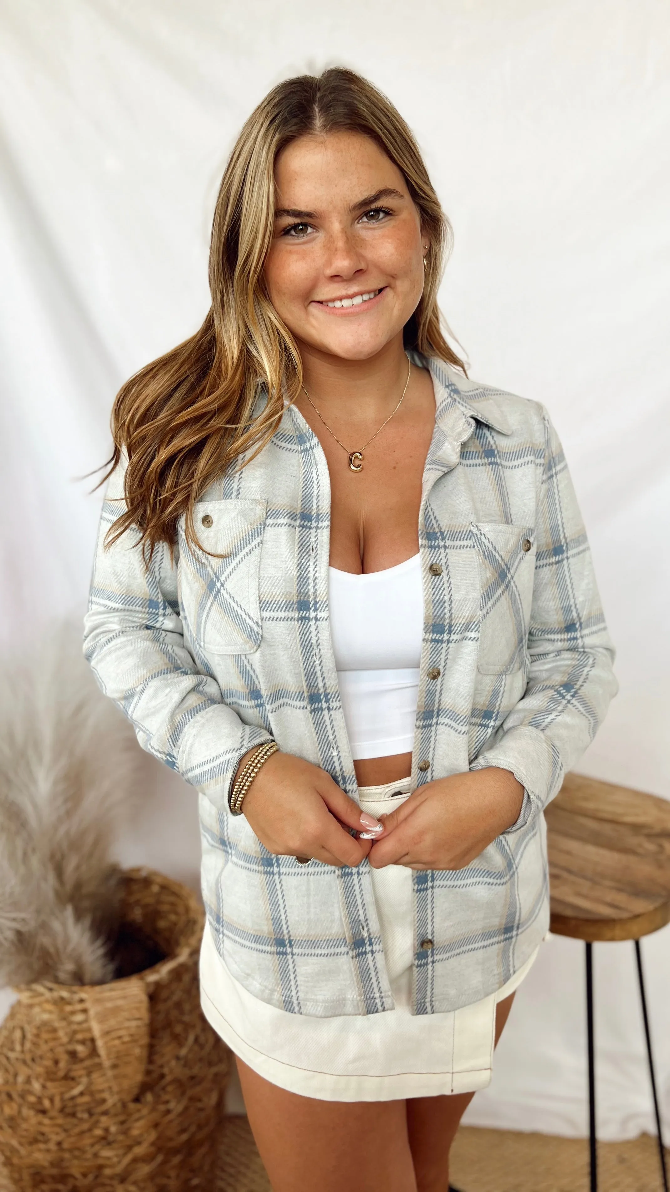 The Painter Flannel Top