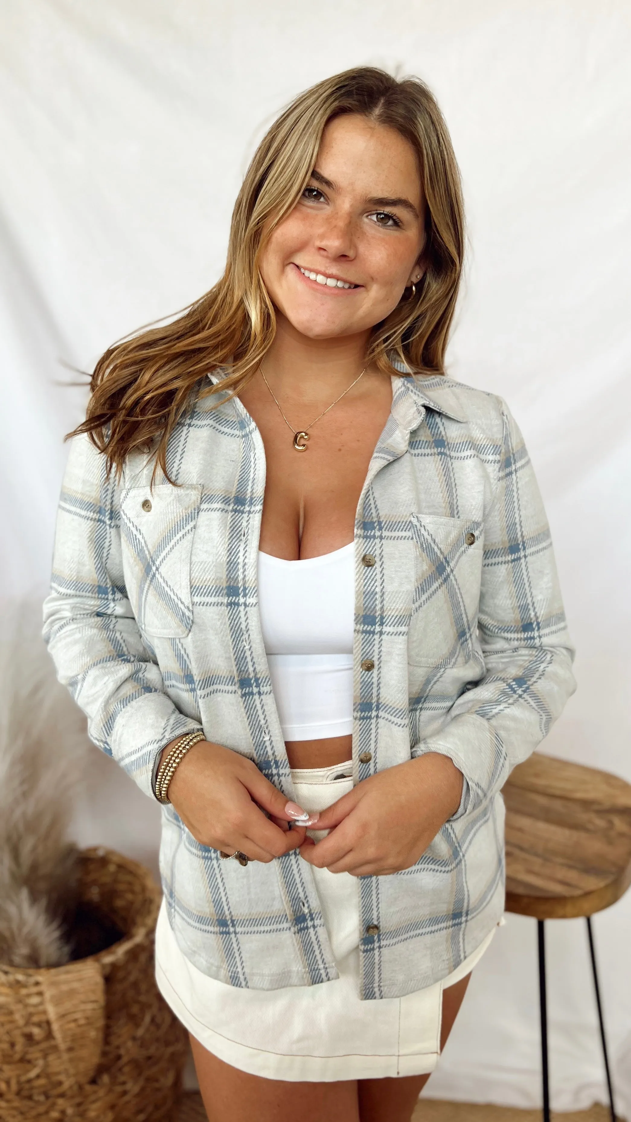 The Painter Flannel Top