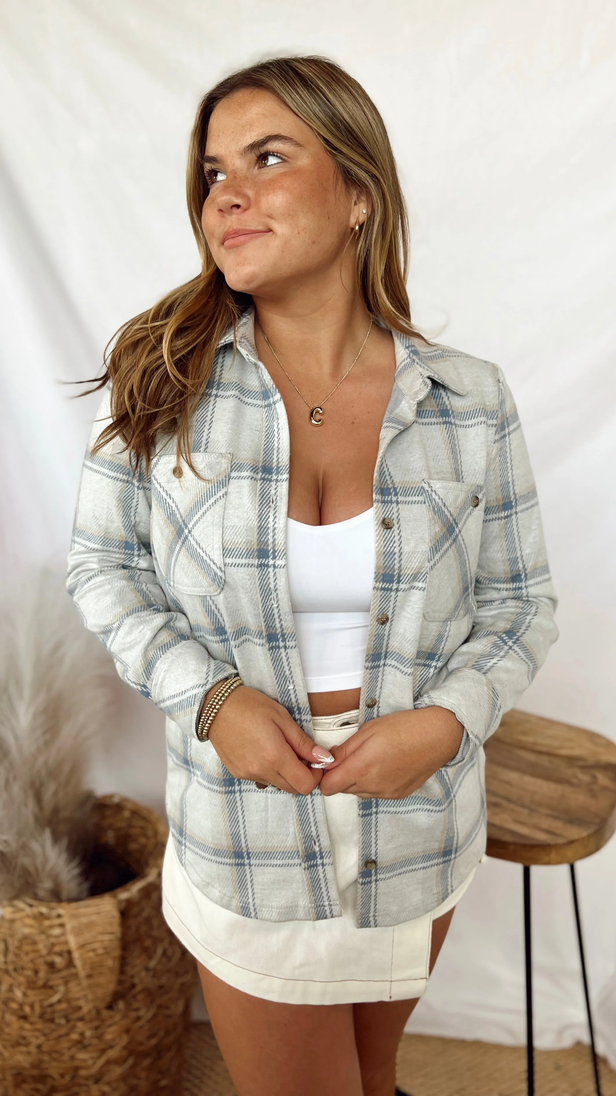 The Painter Flannel Top