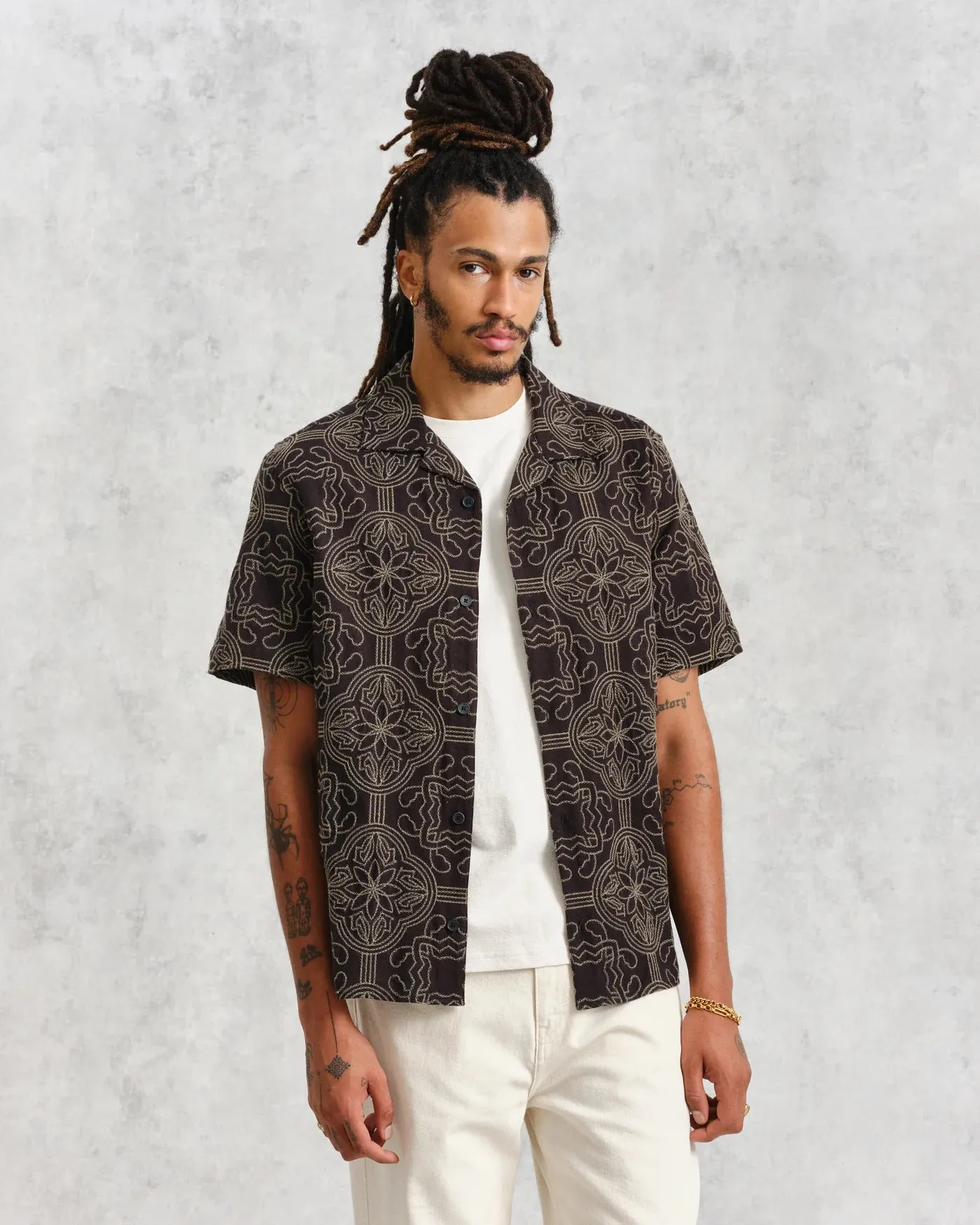 Tile Stitch Didcot S/S Shirt