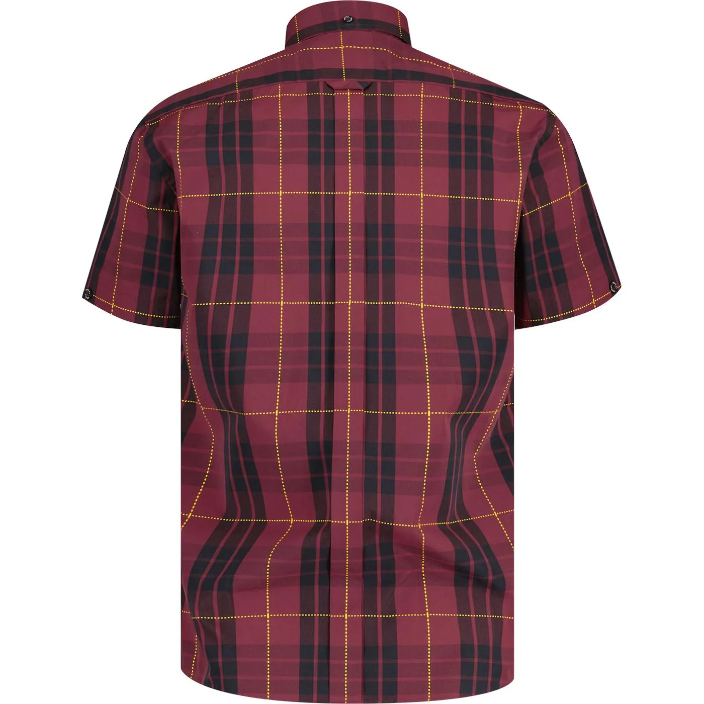 Tootal Stitch Check Shirt Oxblood