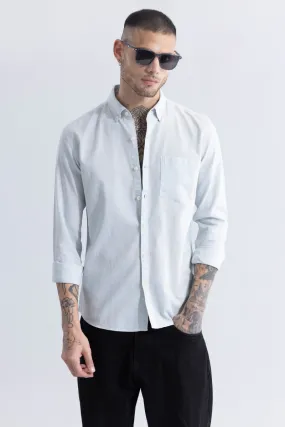 Trig Powder Blue Linen Shirt