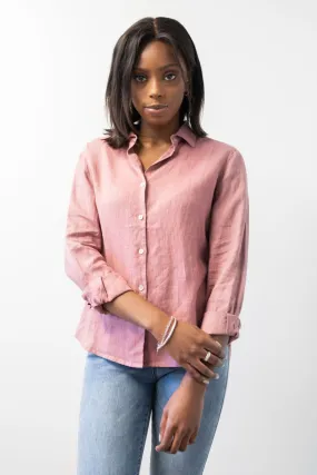 Ultimate Rose LS Linen Shirt