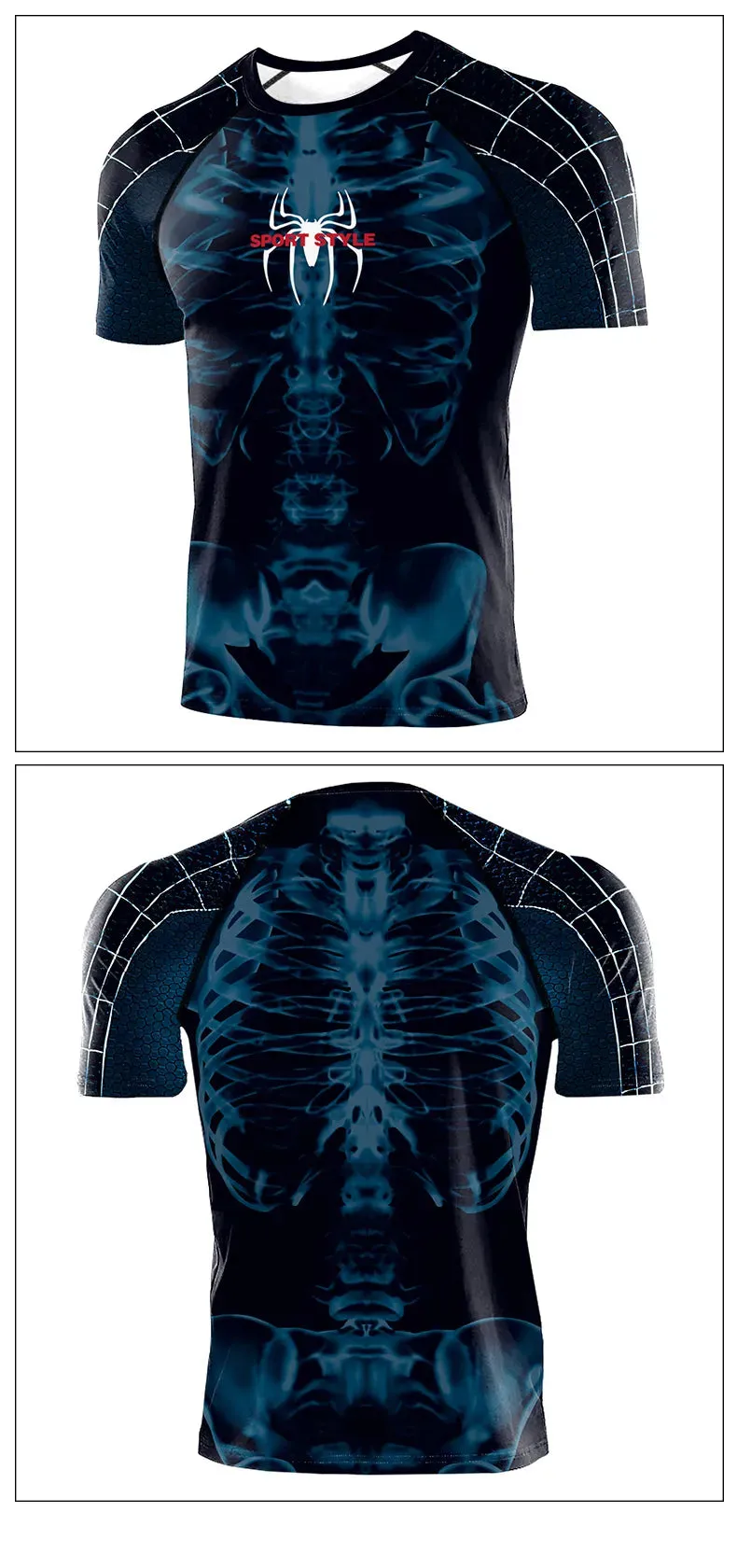 Warrior 'Spyder | 4.0' Short Sleeve Compression Rashguard