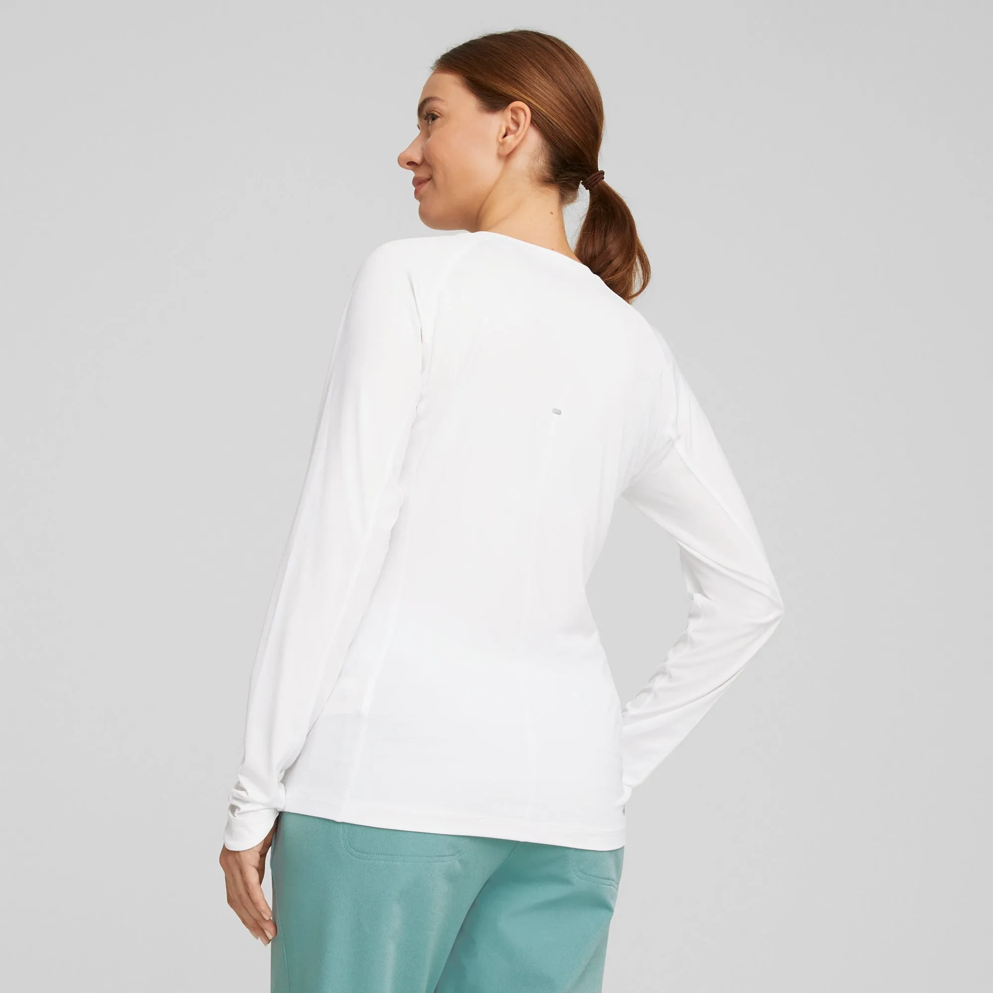 Women's YouV Crew Long Sleeve Golf Shirt