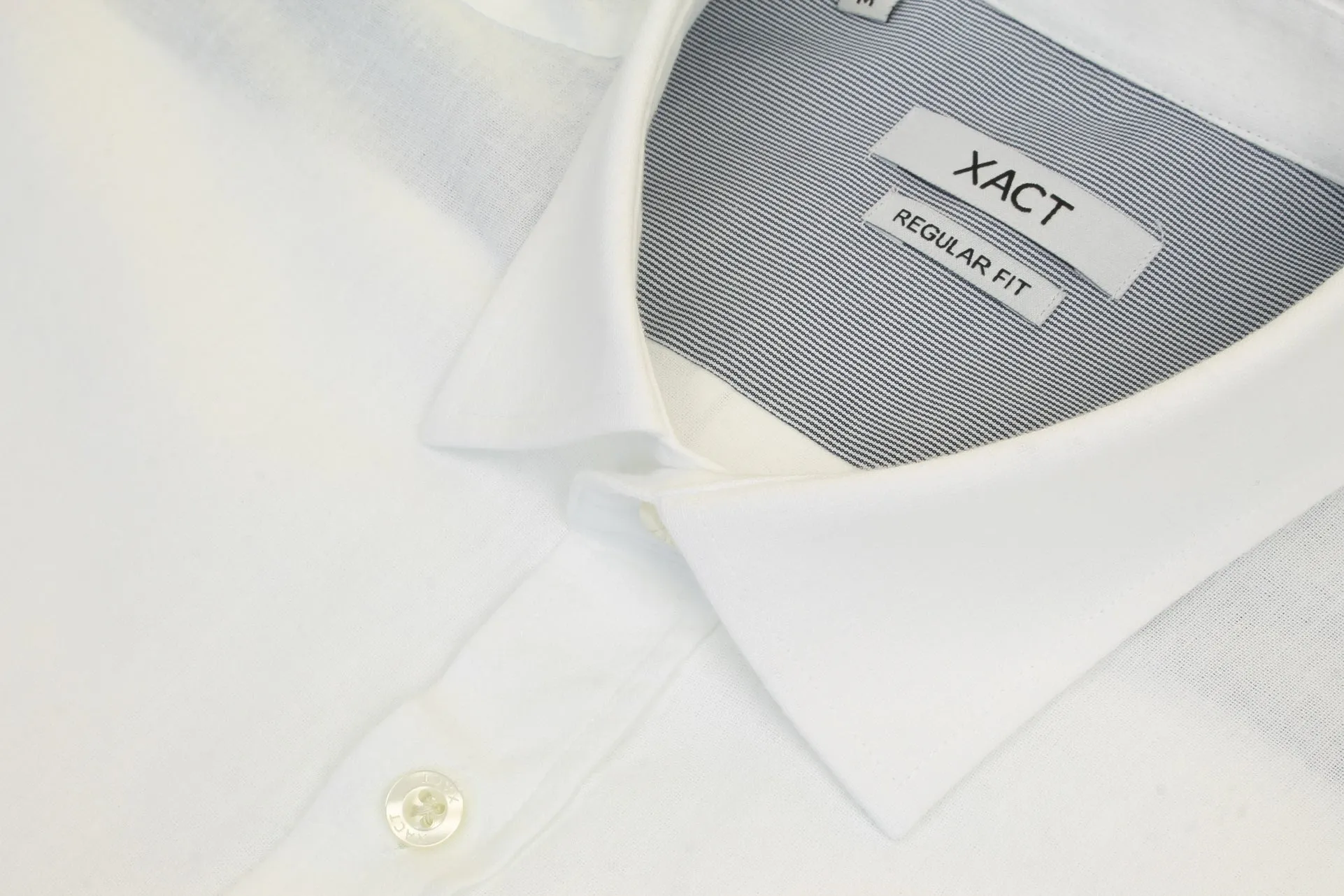 Xact Mens Linen Shirt - Long Sleeved