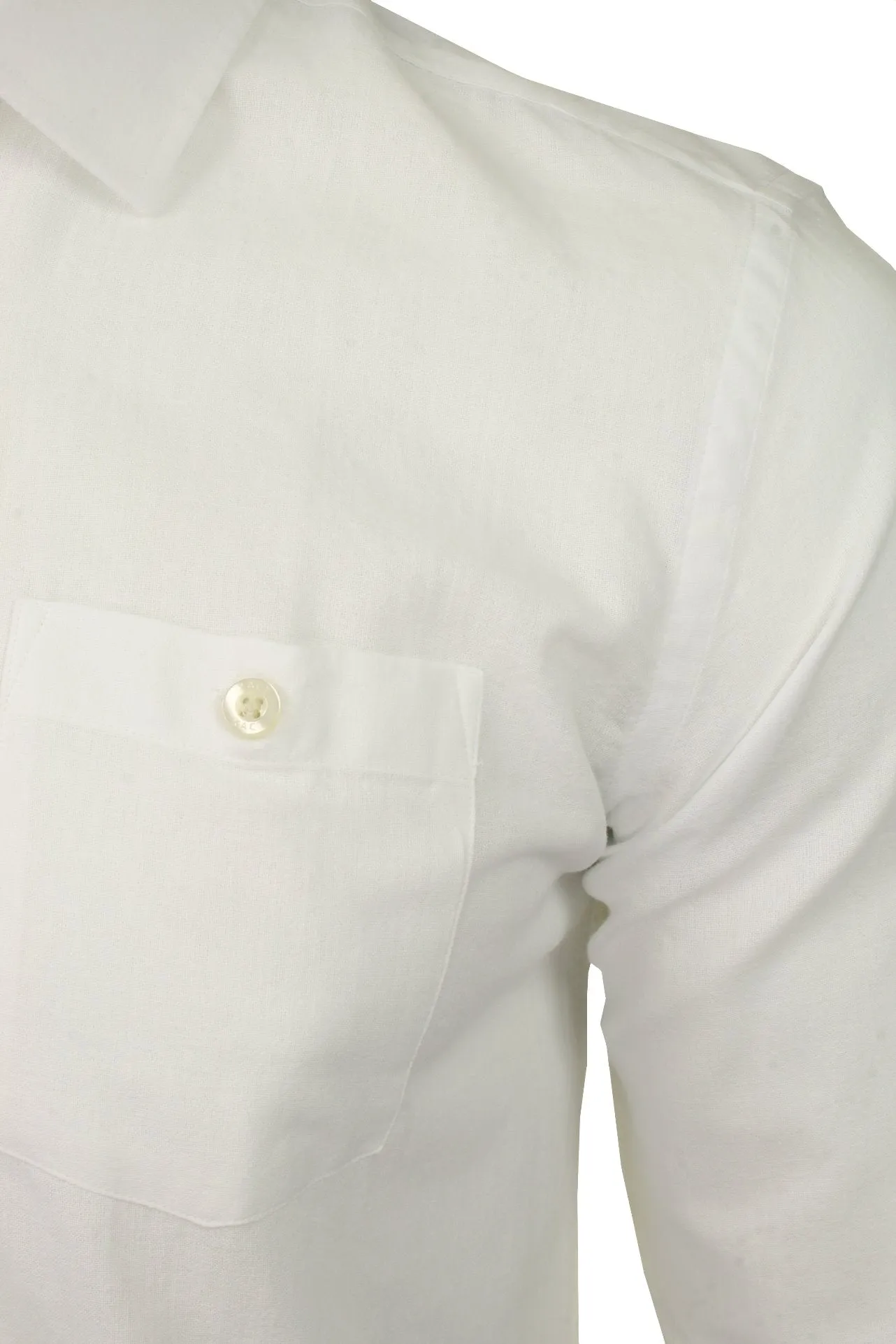 Xact Mens Linen Shirt - Long Sleeved